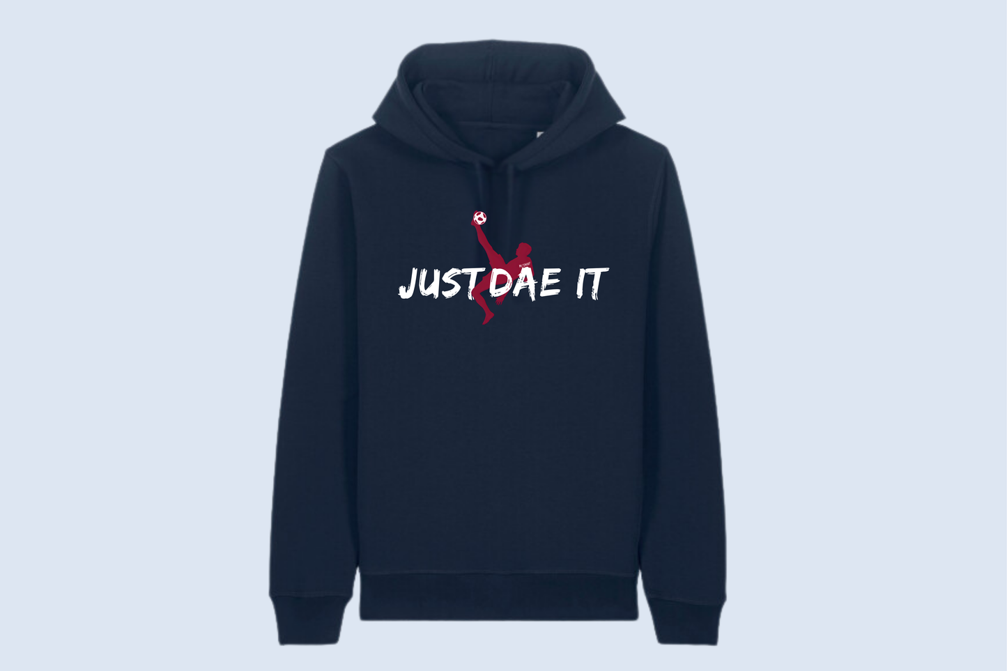 The Just Dae It Red Hoodie
